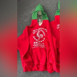 Sriracha Red Hot Chili Sauce Sweatshirt XXL